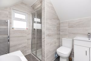 Upstairs Bathroom- click for photo gallery